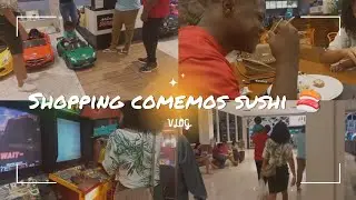 VLOG NO SHOPPING/ COMEMOS SUSHI /JOGAMOS MUITO/ BEN ANDOU DE CARRO #viralvideo #shopping