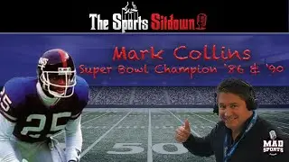 Former NY Giants DB Mark Collins talks with Iona University Sports History class
