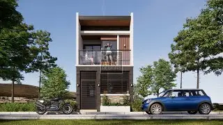 4x12m l 2-Storey Townhouse Design