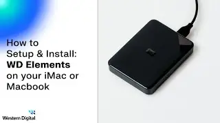 How To Install the WD Elements Hard Drive on macOS
