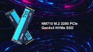 Lexar® NM710 M.2 2280 PCIe Gen4x4 NVMe SSD