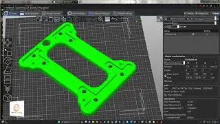 Voron 2.4R2 MPX CBT-kit - Printing Helicopter Cyclic base part 1 running the gauntlet @300mm/sec