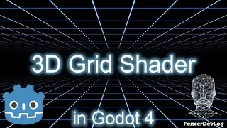Godot 4: 3D grid shader (tutorial)