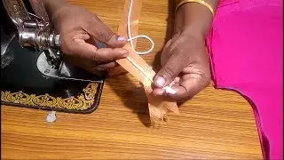 Invisible thread piping