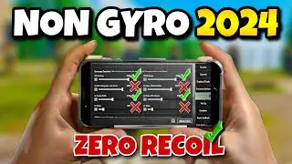 Pubg non gyro best sensitivity settings🔥Copy & use✅
