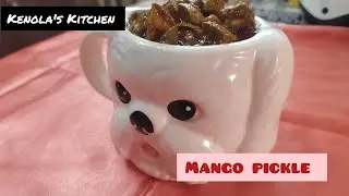 Mango pickle recipe in Tamil|மாங்காய் ஊறுகாய் நா ஊரும் சுவையில்|Kenola's Kitchen