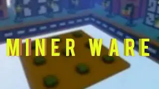 Играю в Miner Ware на сервере Cube Craft