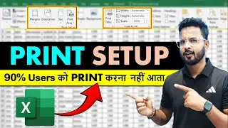 Excel Tutorial for Beginners : Print Setup in Excel | Microsoft Excel 