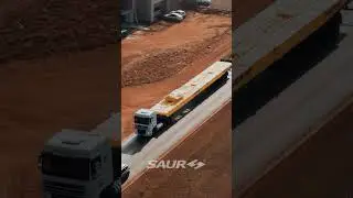Entrega de um Tombador SAUR de 26 metros em Canarana MT