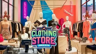 NEGOZIO DI VESTITI APRIAMO - clothing store simulator Gameplay pc ita Accesso anticipato