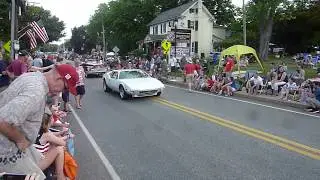 de Tomaso Pantera with the Queen of Skippack, 4th of July Parade 2019