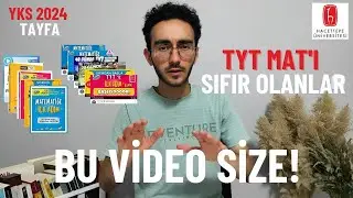 TYT Mat'ı SIFIR Olanlar! YKS 418.sinden Kanal ve Kaynak Önerisi, Taktikler.. #tytmatematik #yks2024