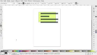 Inkscape 21 Changing Text Size