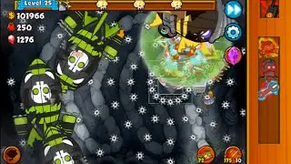 BMC Mobile - Dreadbloon lvl 25 vs Temple