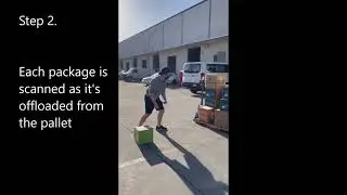 AxleHire Drivers' Scanning & Sorting Process