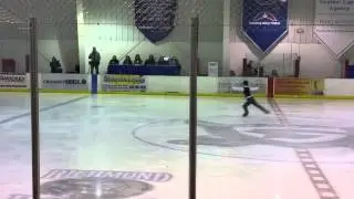 Awesome double axel!