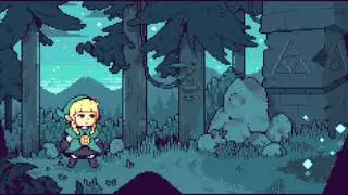 silver rupee || chill zelda ost + storm ambience