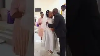 KISS 💋 THE BRIDE 😘#wedding #weddingdress #weddingreception