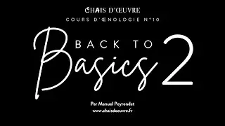 Cours d'œnologie n°10 : Back to Basics 2