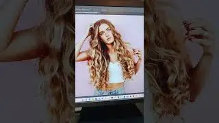 How to remove hairs in photoshop #Shorts #Dezinstudio