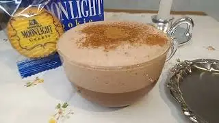 Vegan oat hot cocoa