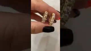 Роскошный комплект с фианитами