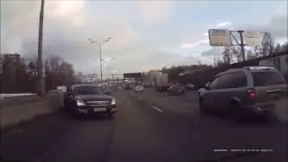 Доигрались!Быдло на дороге!