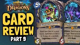 SURPRISE 5-STAR CARD! New Legendary Dragons! | Dragons Review #9 | Hearthstone
