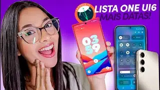 🚨ONE UI 6 | Samsung divulga LISTA e DATA dos CELULARES CONFIRMADOS pro Android 14