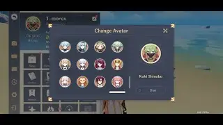 How to change avatars on genshin impact