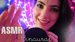 [ASMR BINAURAL] Mouth Sounds ♥ Hand moviments/ Sons com a boca e Movimento com as mãos