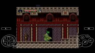 Akumajo Dracula X - Gameplay Alucard Sega Saturn (Cursed Prison Level???)