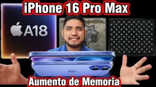 iPhone 16 Pro Max Aumento de Memoria Con Lugi
