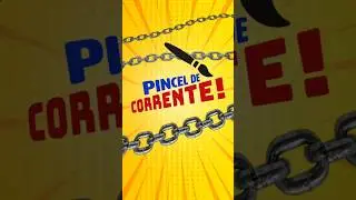 Criar um pincel de corrente no Photoshop! #shorts