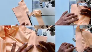 Very Easy Shirt Stitching / Shirt Stitching / cross Fit Shirt Stitching