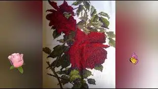 My Cross Stitch 🪡 | Masterpiece | Edith’s Vlog 💫 #Short