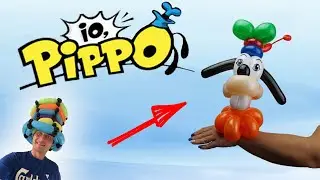 Mouldable balloons Tutorial 105 - Goofy bracelet  balloon twisting
