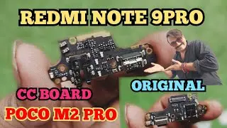 poco M2 pro charging board/ original cc board redmi note 9pro