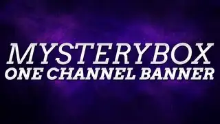 TheMysteryBoxHD One Channel Banner | Speed Art by 10PinDesigns