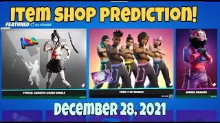 December 28, 2021 Fortnite Item Shop Prediction