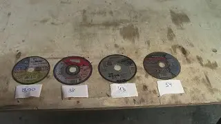 Тест отрезных дисков для УШМ Болгарки