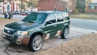 Форд Эскейп/Ford Escape 2.0 заброшенный на 5 лет #2 часть. 