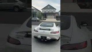 2016 Mercedes-Benz AMG GTS Exhaust and turbo sound 🏁 #shorts #mercedes #amg #amggt #turbo #fyp