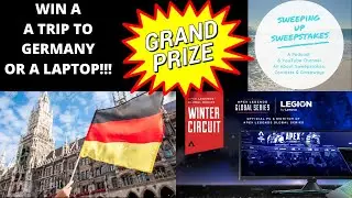 Win A Trip to Germany, Win A Laptop; A NYC Trip Win & How To Enter Sweepstakes Smarter on Episode 02