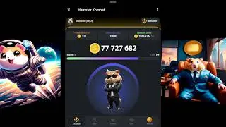 НОВОЕ КОМБО В ХАМСТЕР КОМБАТ! ОТКРЫЛ ВСЕ  комбо карты  в Hamster Kombat + бонус в видео!