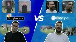 Acun Medya - Sky Spor Maçı | Batuhan Karadeniz, Ümit Karan, Erman Özgür, 