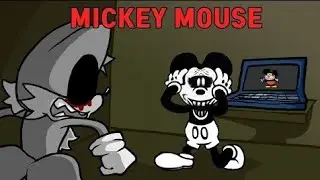 Hey Sonic what's up, OH GOD WHAT ARE YOU DOING! but MICKEY MOUSEVS Tails.EXE(FNF Tails Caught Sonic)