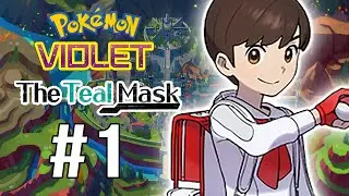 NOVA DLC POKEMON SCARLET VIOLET: THE TEAL MASK #1 - GAMEPLAY DO INÍCIO [SWITCH]