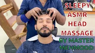 Sleepy ASMR Indian Barber Head Massage By Master Mehmood (Shantanu)