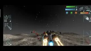 86 vs 65, 10 capital ship in 1 battle Space Commander : war and trade gameplay ThetaCorp vs Mars Rep